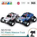 4 canales 1:10 escala 4WD eléctrico digital de camiones por carretera de plástico modelo rc con luces